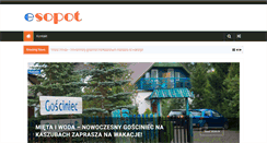 Desktop Screenshot of esopot.pl