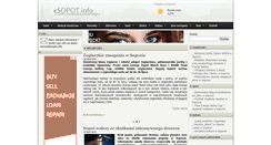 Desktop Screenshot of esopot.info